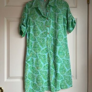 Lilly Pulitzer shirt dress
